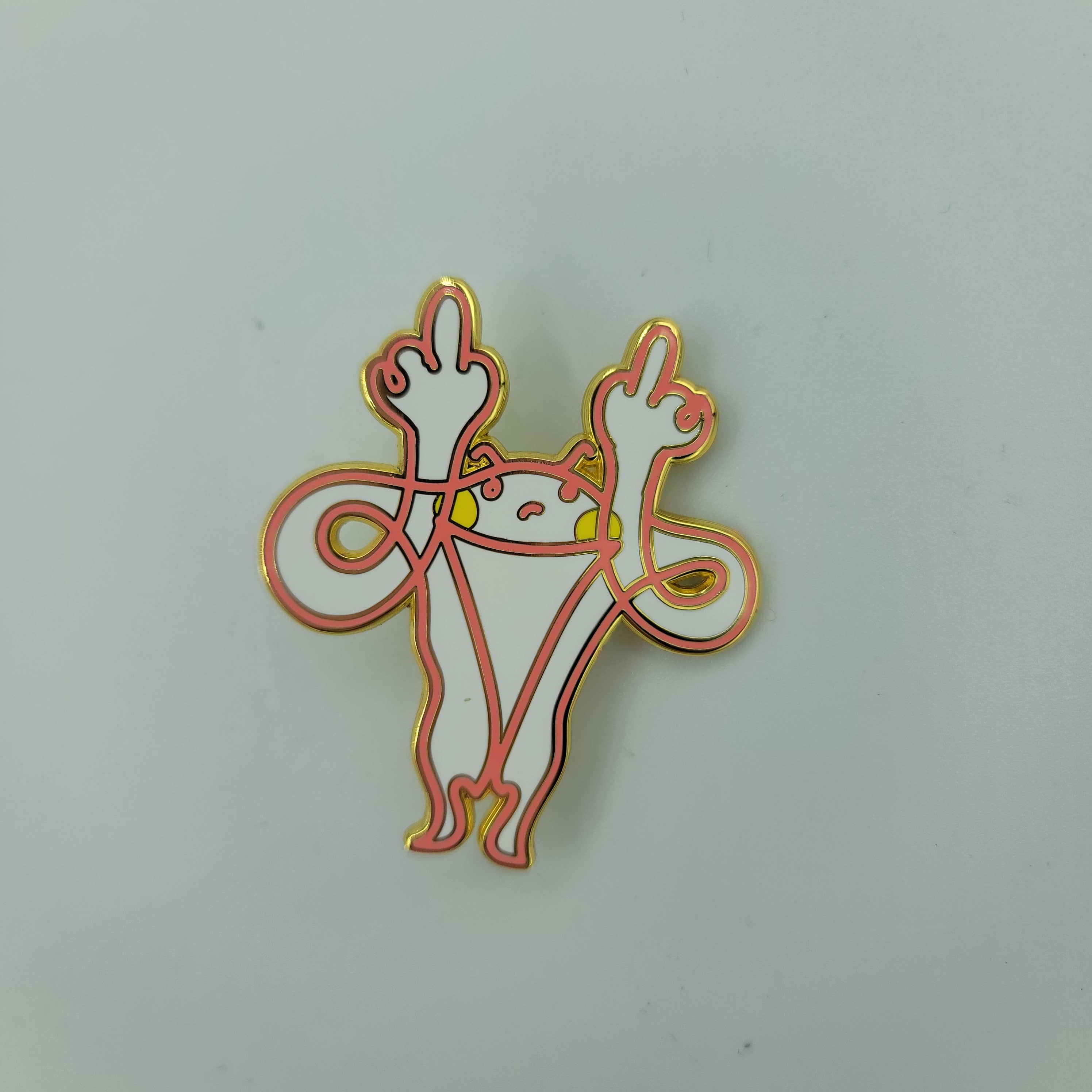 oORn – Großhandel Anstecker/Button – Denken Sie an Ihren eigenen Uterus Hartemail-Pin1