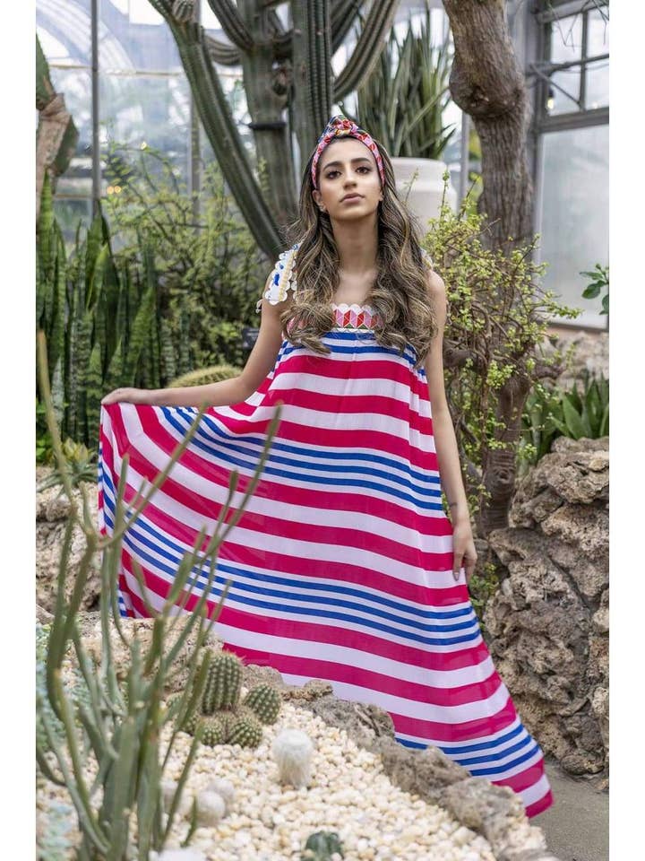 Mexiko Maxi-Kleid für den Großhandel von Sandhya Garg