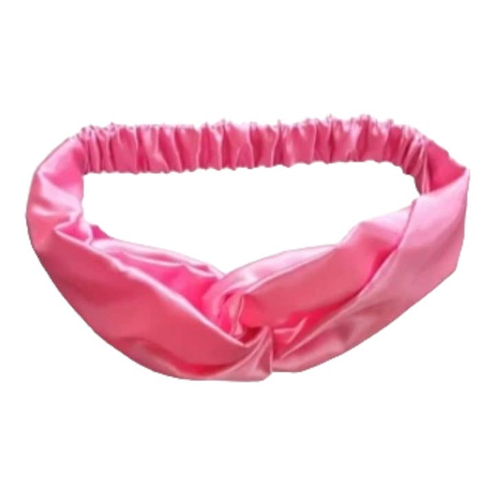 CERCHIETTO IN RASO STILE INTRECCIATO - BUBBLEGUM per la vendita all'ingrosso da parte di KayJay Creationz