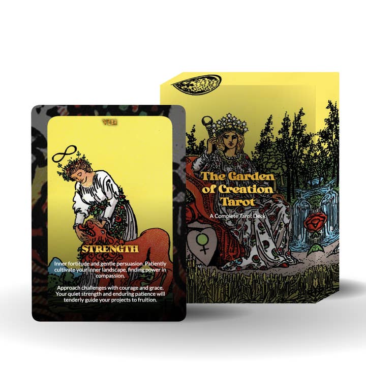 Il Giardino della Creazione Tarot - 78 Carte per la vendita all'ingrosso da parte di IBIZA TAROT