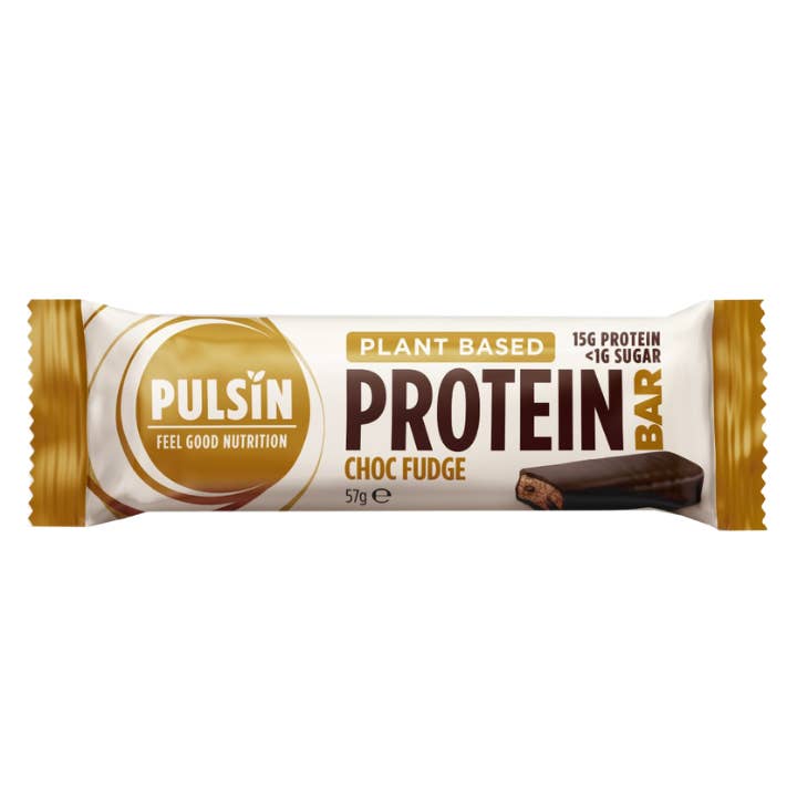 Pulsin - Wholesale Snack bar - Pulsin Vegan Protein Bar Choc Fudge 57g