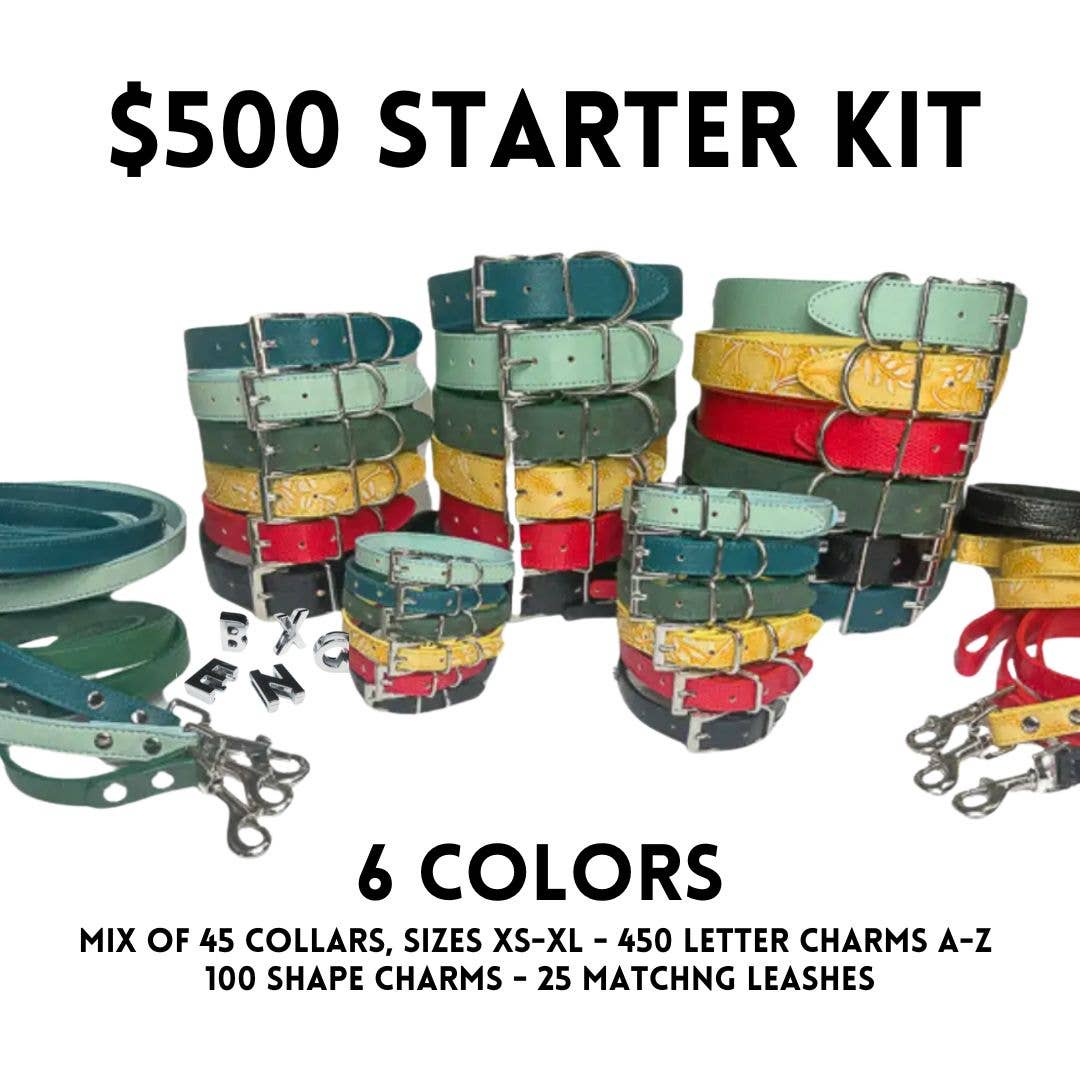 House of FurBaby – wholesale Halsband - Katt och hund – Gör-det-själv Startpaket för Husdjurskrage - Silver Matt (utan bling)6