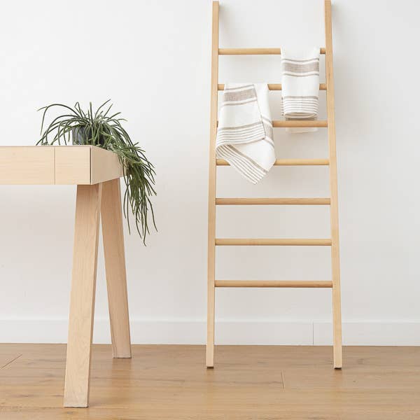 LinenMe - Wholesale Hand Towel - Linen Hand Towels Off White Grey Tuscany2