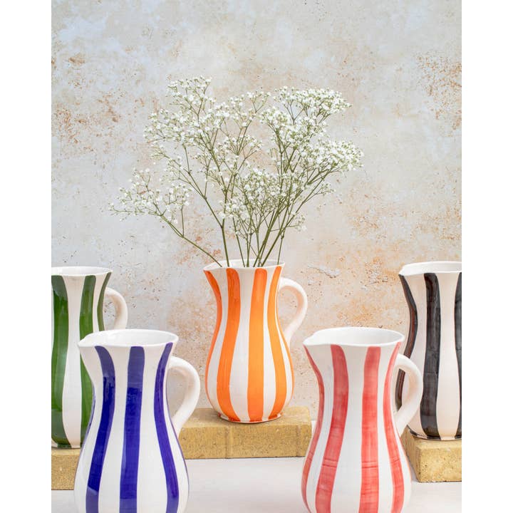 Maison Berber – wholesale Jug – Moroccan Striped Large Jug
7