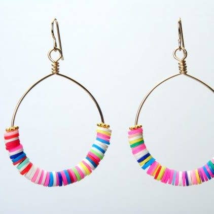 Funfetti Cristina Ohrring für den Großhandel von Wendy Perry Designs