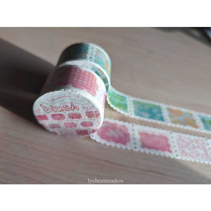 Lycheemeadow - Wholesale Washi Tape - Stamp Washi Tape (multiple designs)7