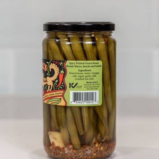 Mama Lil's - Vente Légumes marinés - Haricots verts marinés Mama Lil's - 26,5 oz1