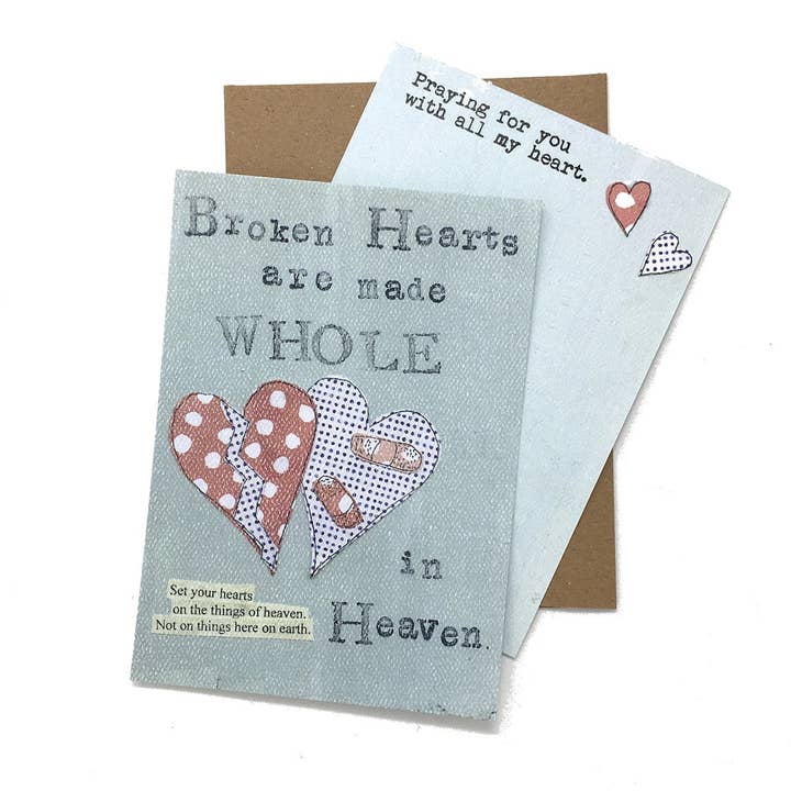 Gebrochene Herzen ganz gemacht für den Großhandel von The Creative Farm Girl