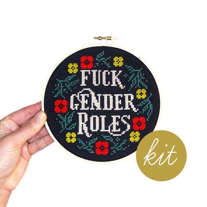 Fuck Gender Roles Kit for wholesale by Junebug and Darlin