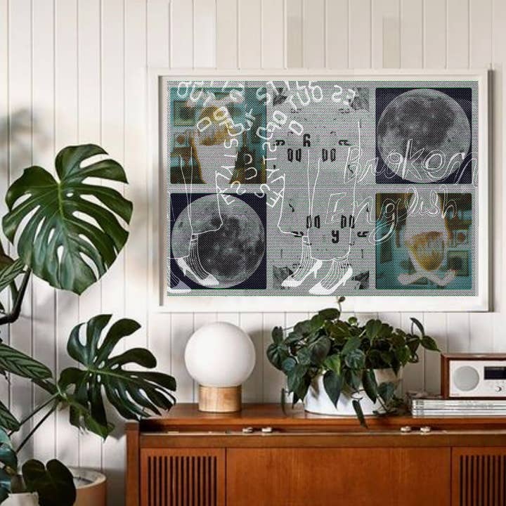 Full moon print for wholesale by Goldengen Print