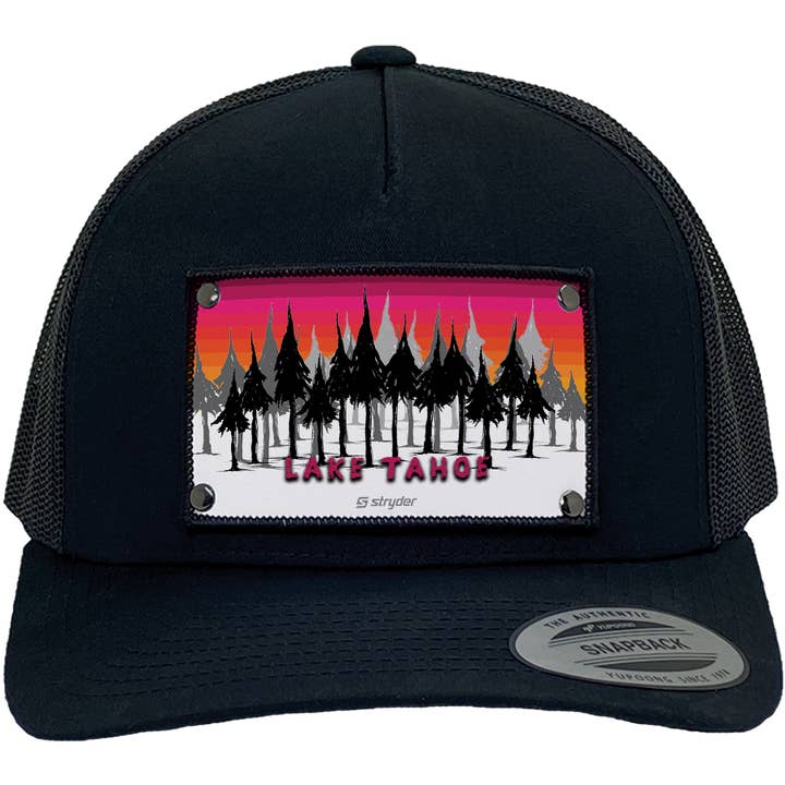 Lake Tahoe Trees Sunset YP6506 Black for wholesale by Stryder Gear