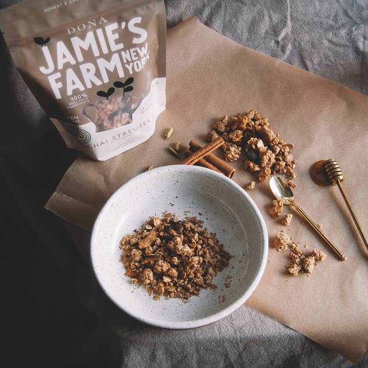 Jamie's Farm - Wholesale Granola - Chai Streusel Granola - DONA Collab - Gluten-Free & Organic