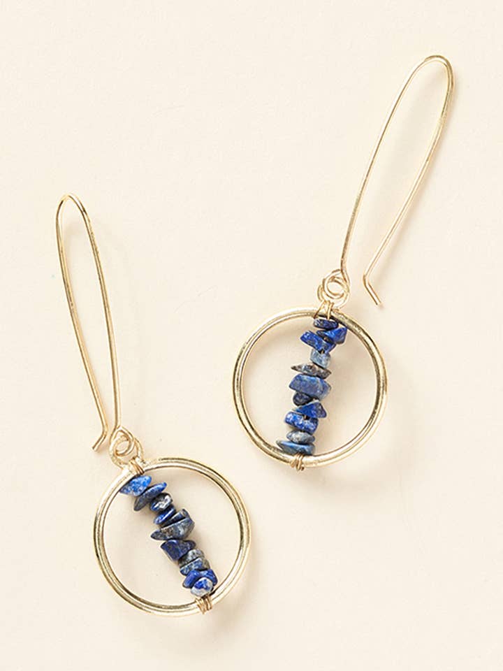 Shamani Sodalite Drop örhängen för wholesale av Matr Boomie Fair Trade