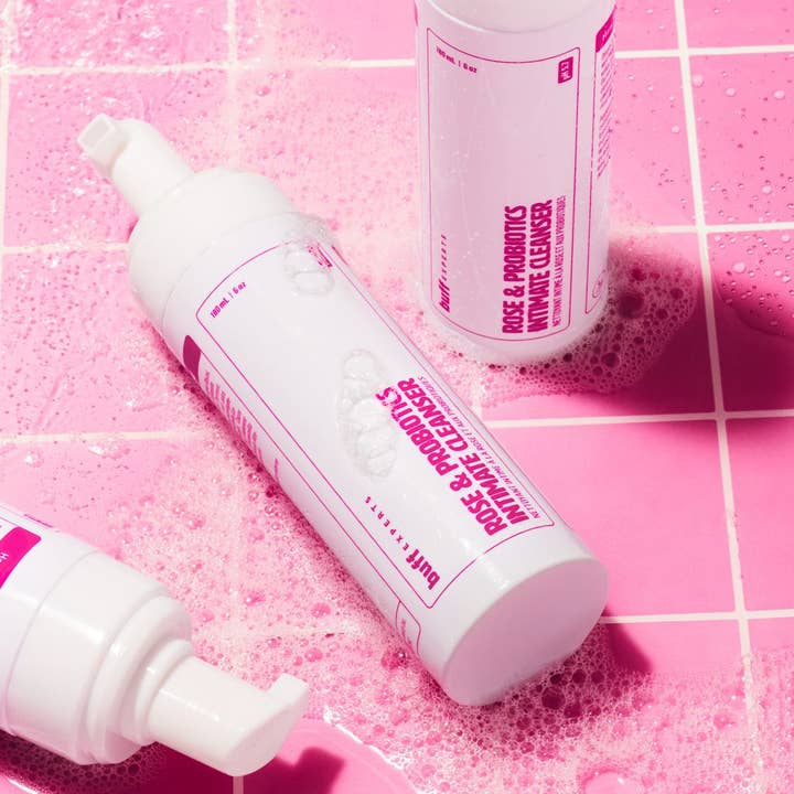Nettoyant Intime Rose & Probiotiques - Soin Féminin Quotidien pour la vente par Buff Experts - 🇨🇦