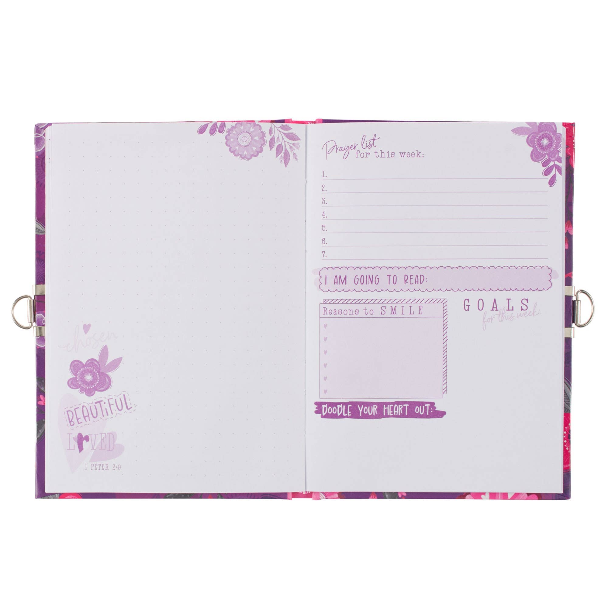 Christian Art Gifts - Vente Journal intime – enfant - Journal de HC La princesse de Dieu 1 Pierre 2:94