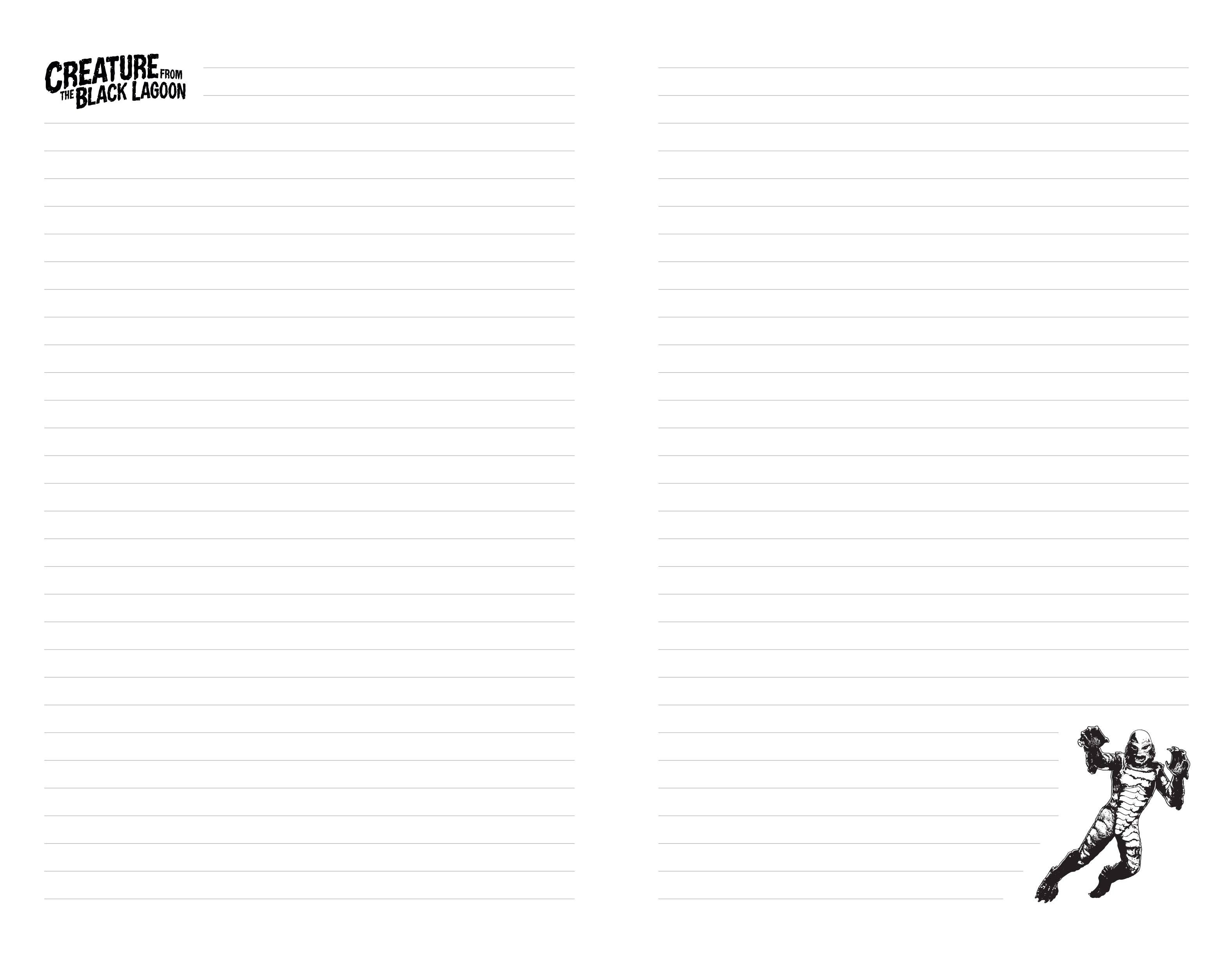 Insight Editions - #1 Pop Culture Publisher - Wholesale Journal/Diary - Universal Monsters: Creature from the Black Lagoon Journal3