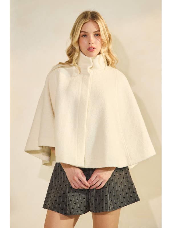 GeeGee x Lovelo – Engroshandel Kappe - Dame – Kort Kappefrakke MJ51778