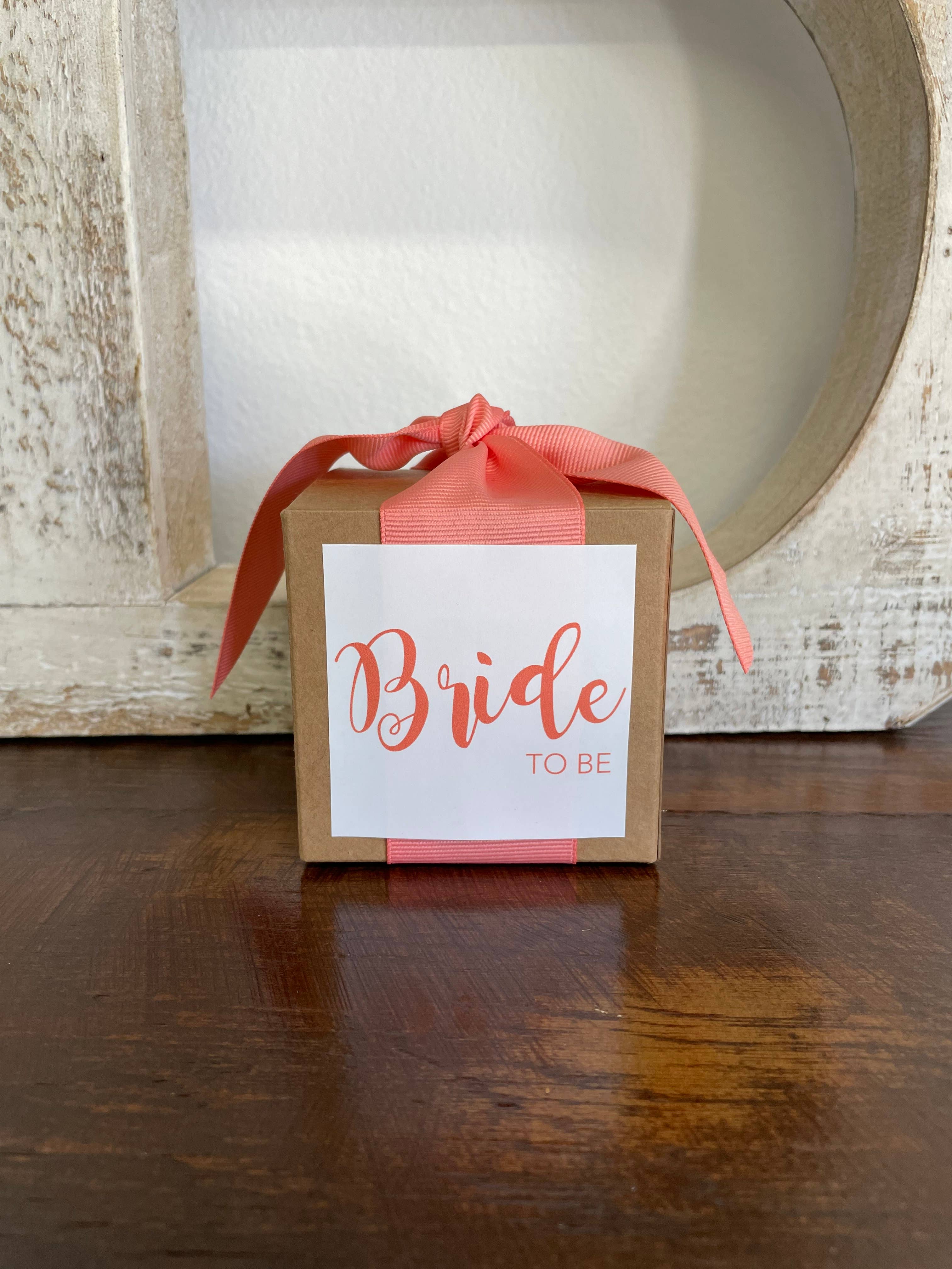 B. Toffee & Treats - Wholesale Gift Box - Bridal Shower Custom 4oz Toffee Gift Boxes4