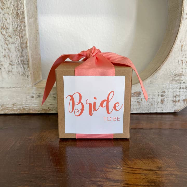 B. Toffee & Treats - Wholesale Gift Box - Bridal Shower Custom 4oz Toffee Gift Boxes4