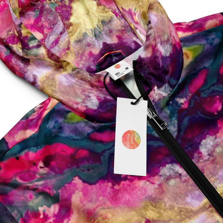 Unisex Track Jacket, Sunrise for wholesale by The Pastel Abstract