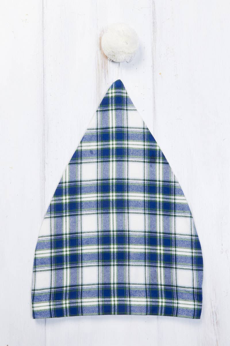 Bonnet de nuit en flanelle de coton - Douglas Blue Tartan (LV38) en vente  B2B pour votre magasin – Faire France