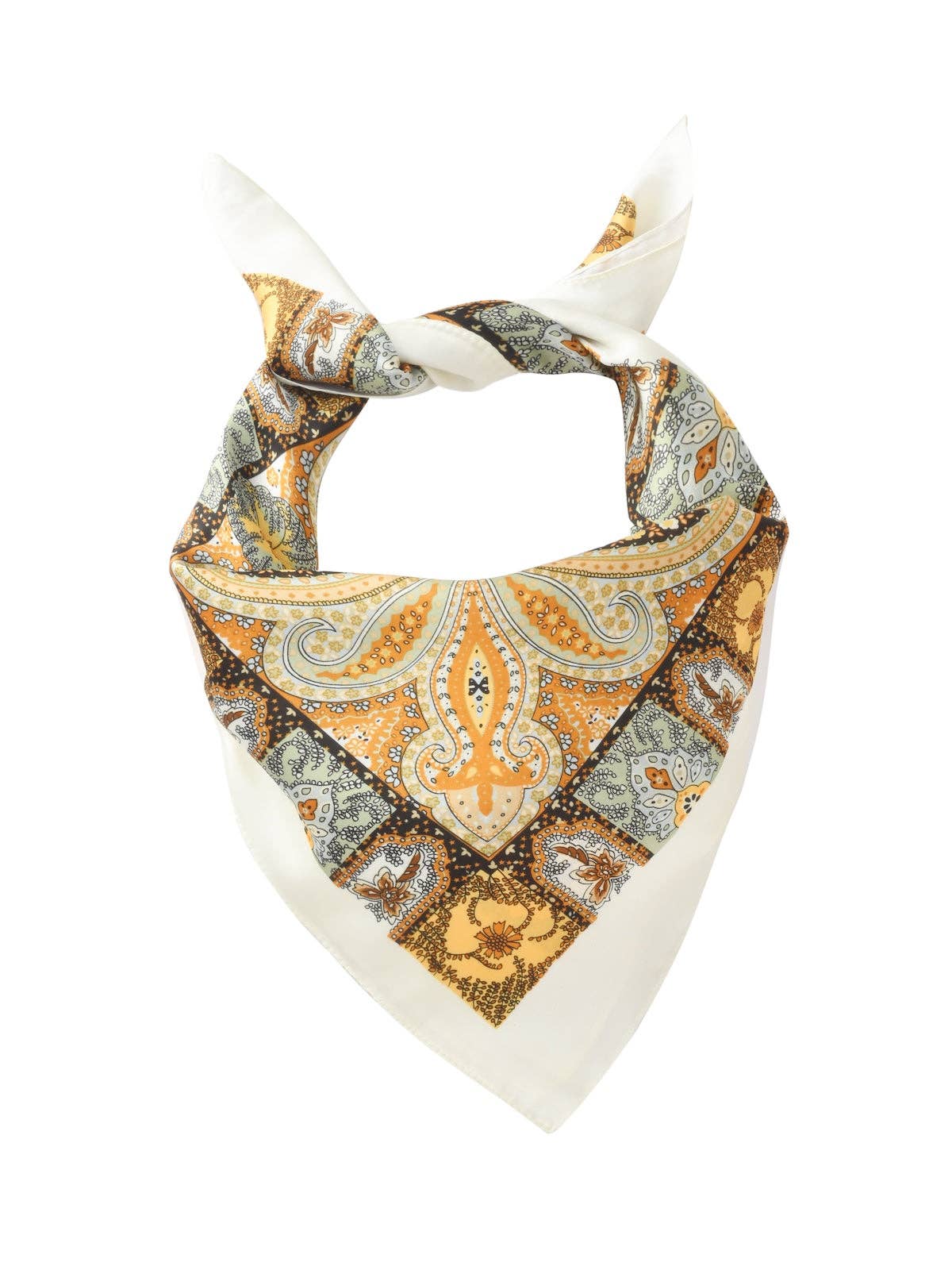 Funkyrel® Atzbranding Limited - Wholesale Scarf - Women's - Scarvii - Paisley Square Scarf15