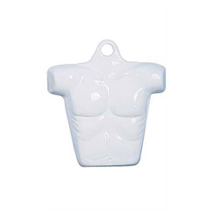 Store Supply Warehouse - Wholesale Mannequin - Economy Male Shirt Form | White | Plastic