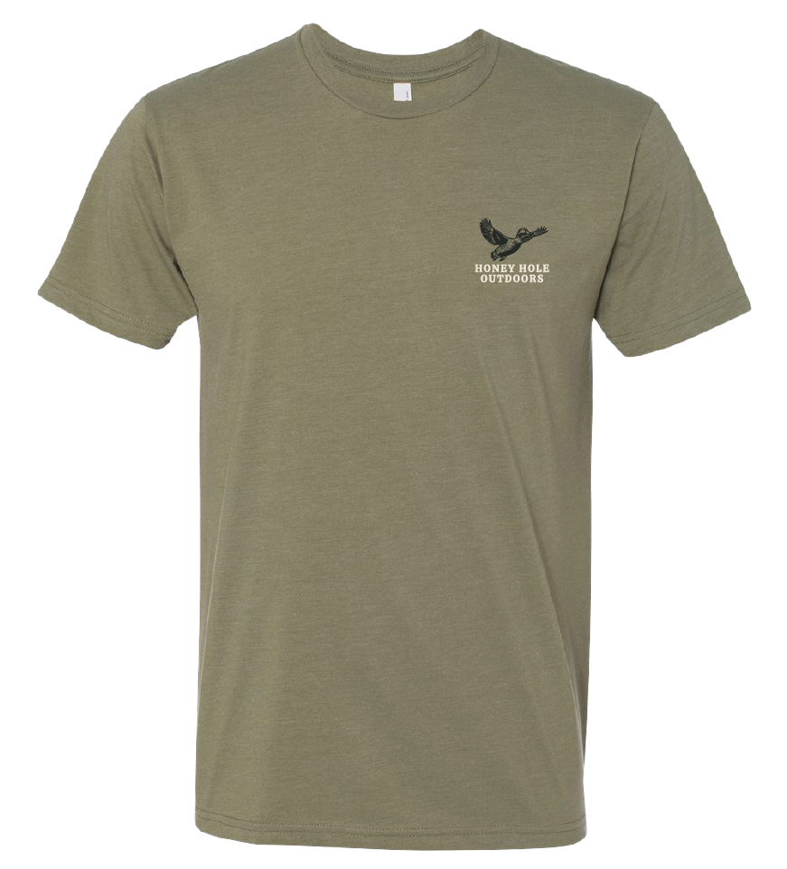 Honey Hole Outdoors - Wholesale Screen Printed T-Shirt - Men's - Short Sleeve - Traditions1