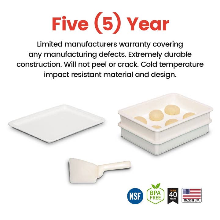 Prepa Pizza - Wholesale Bread tin - DoughMate Artisan Dough Tray Kit5