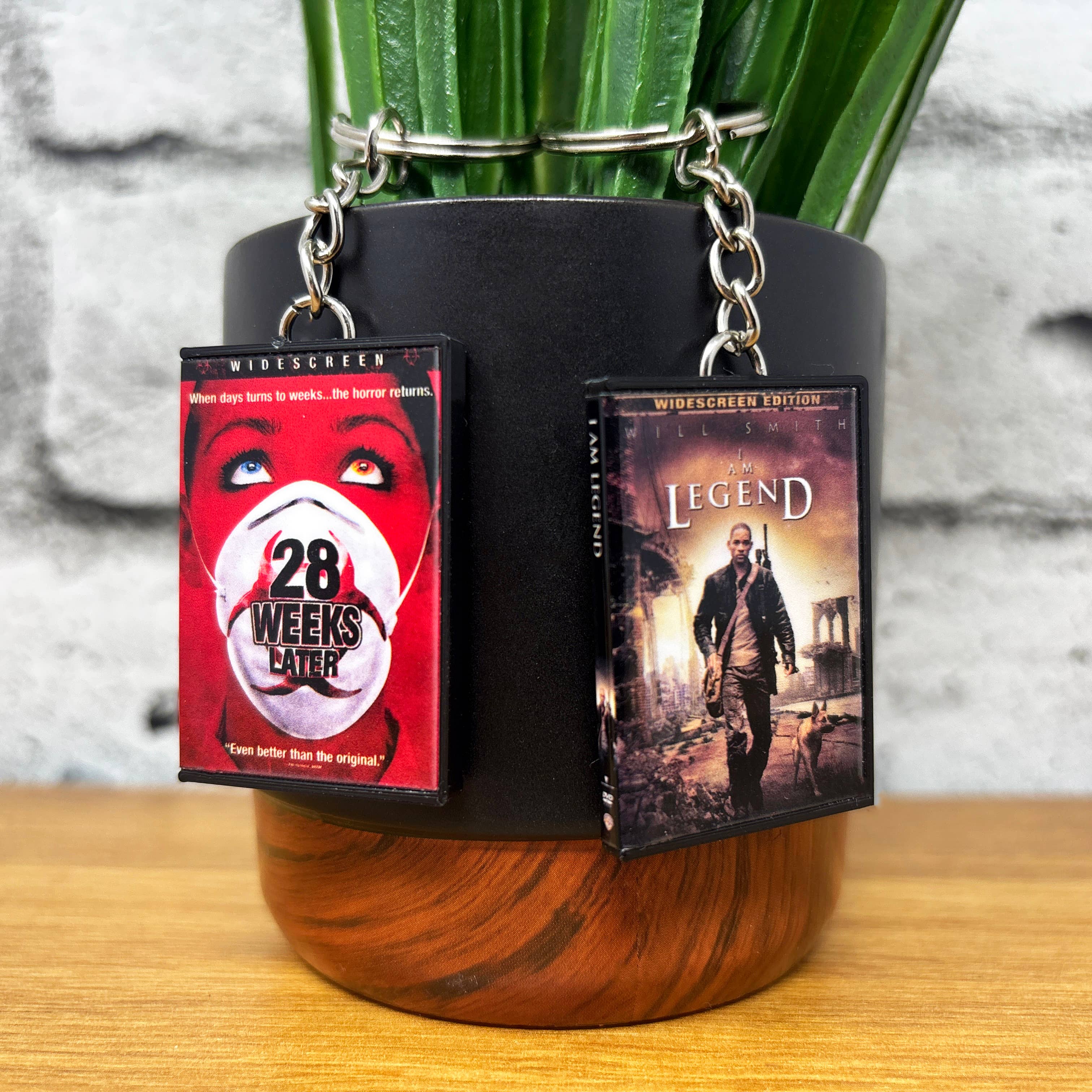 BitsyLabs - Wholesale Keychain - Unisex - Zombie Movie Keychains1