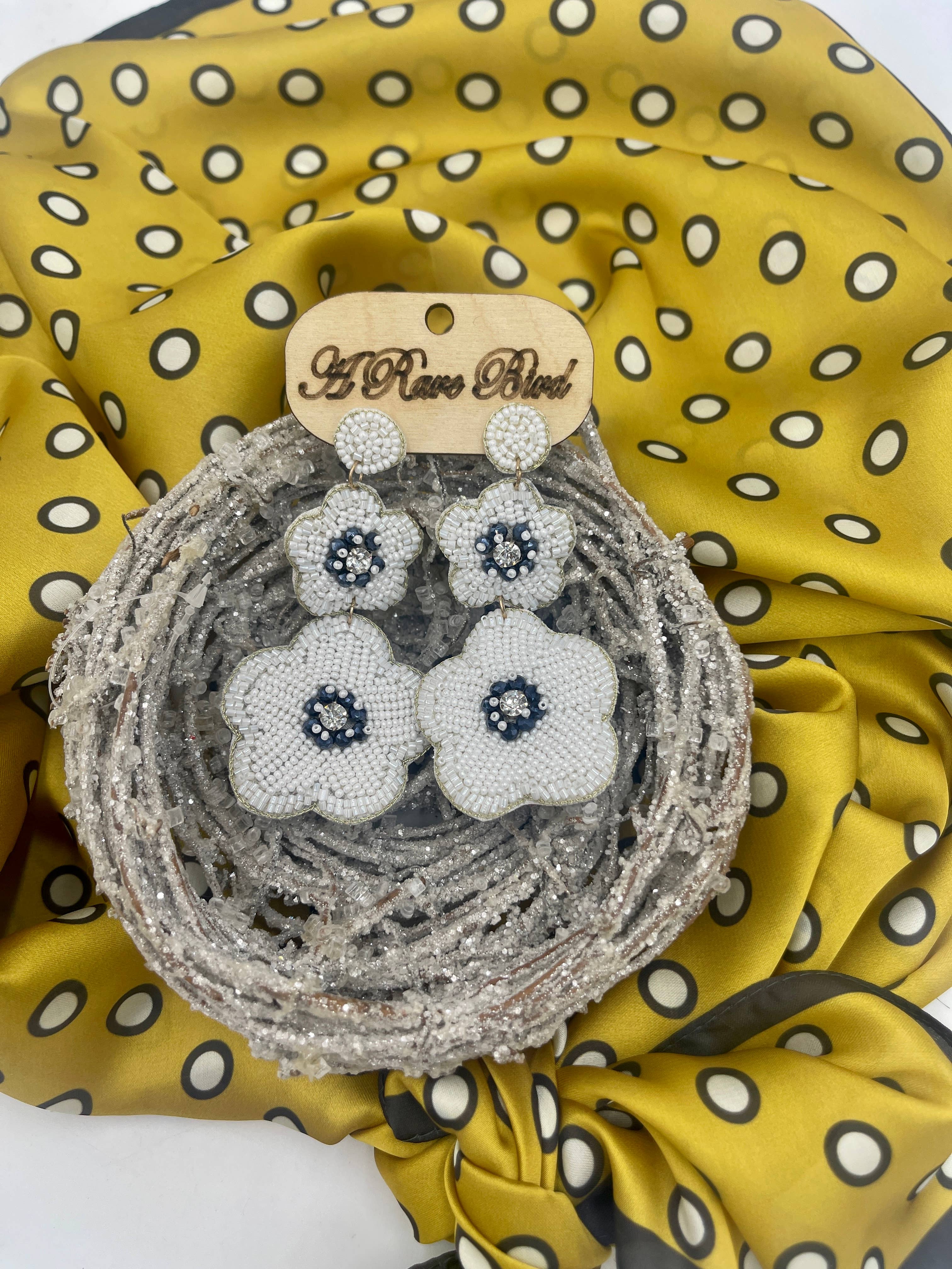 A Rare Bird Shop - Wholesale Scarf - Women's - MUSTARD DOT WILD RAG4