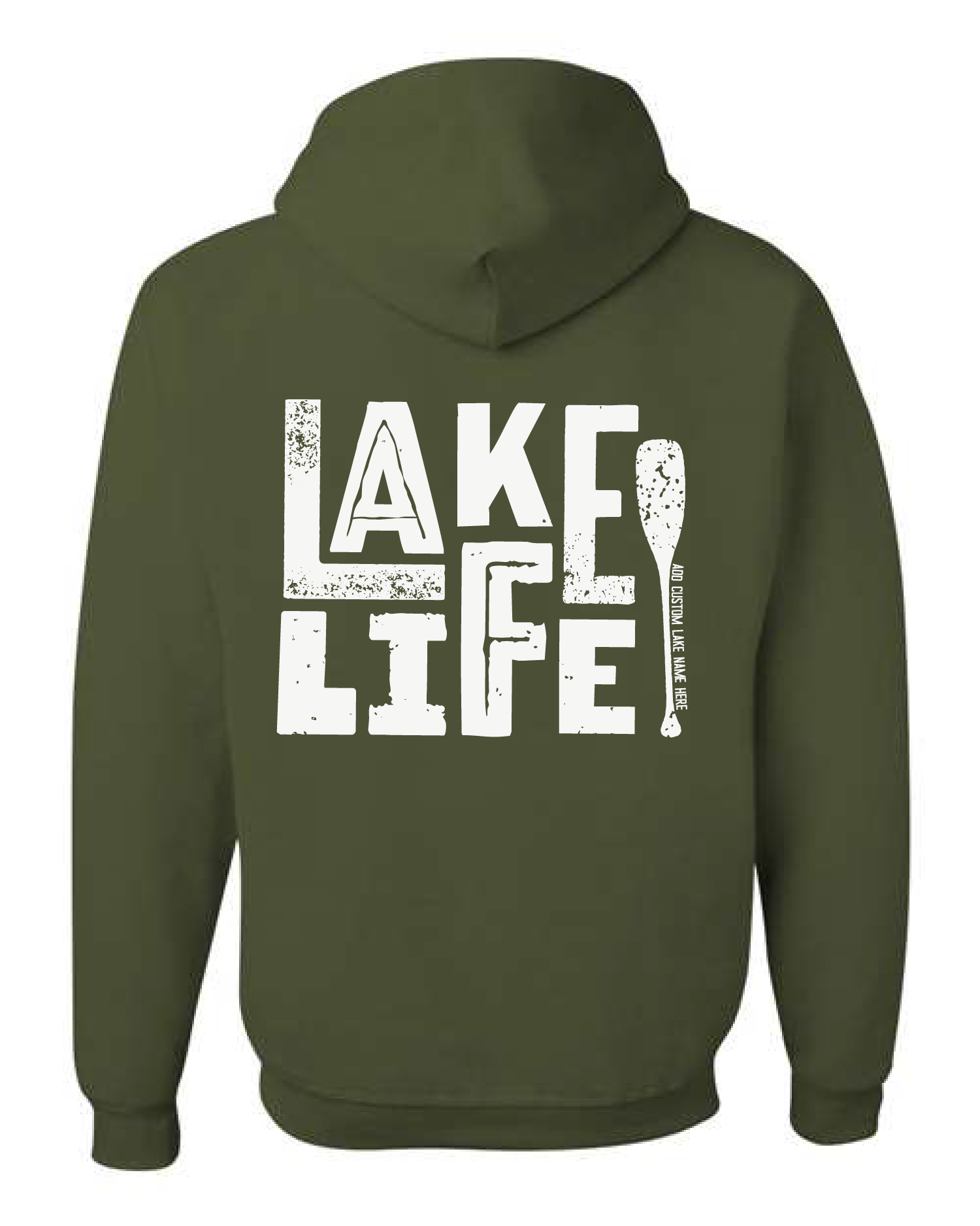 DIYxe – Engroshandel Hoodie – Kvinder – Lake Life Oar personlig Lake hættetrøje | Sommertøj2