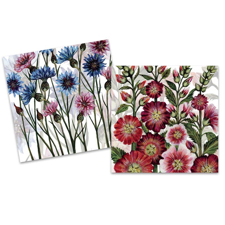 Garden's Delight Mini Card, confezione da 10 per la vendita all'ingrosso da parte di Emma Ball Ltd