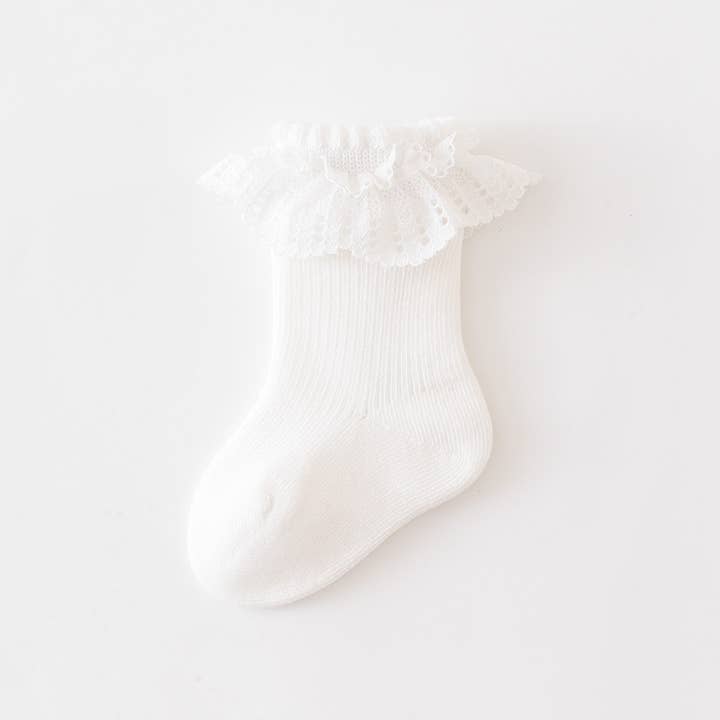 Little Trendy - Wholesale Socks - Baby - Baby newborn cute lace socks
