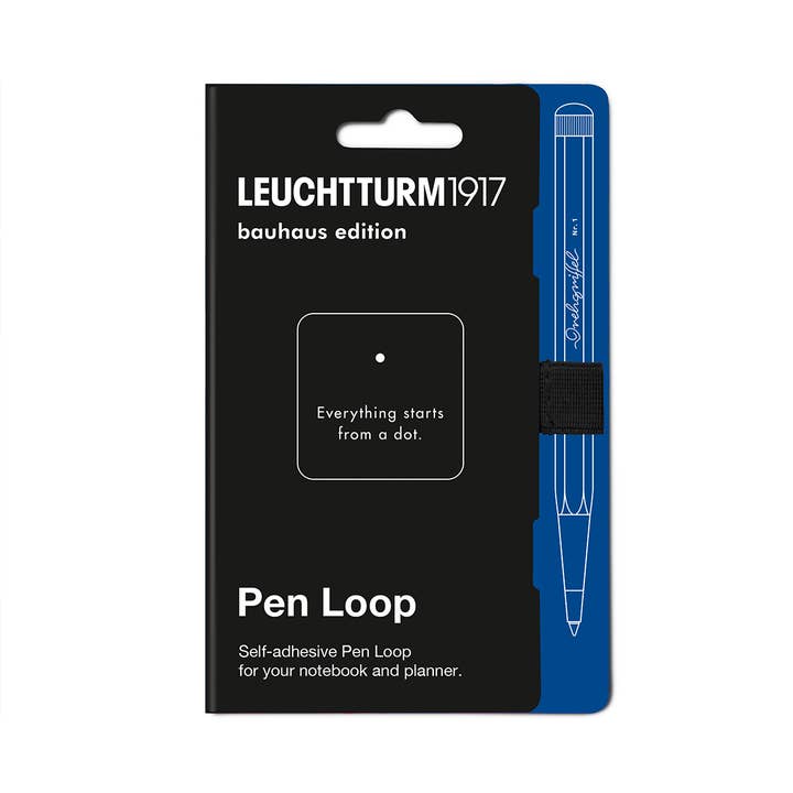 LEUCHTTURM1917 - Wholesale Pen & Pencil Holder - Bauhaus Edition - Adhesive Pen Loop