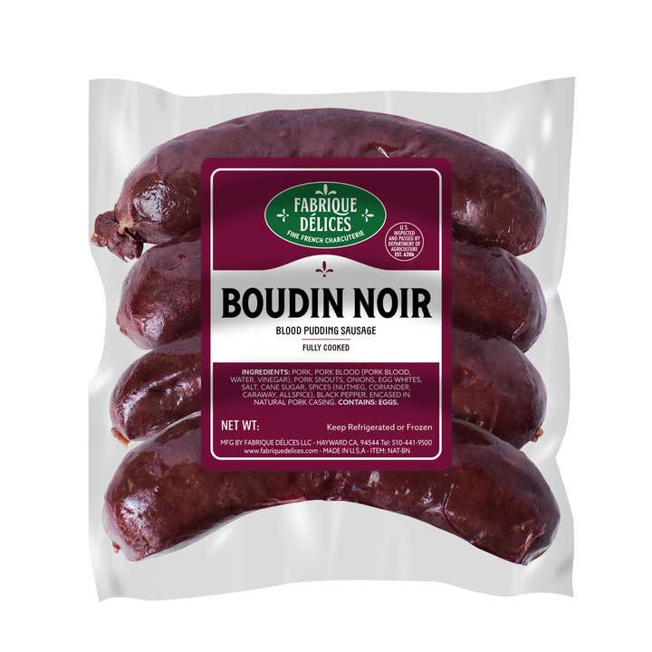 Fabrique Délices - Wholesale Sausage - Boudin Noir (Blood Sausage)