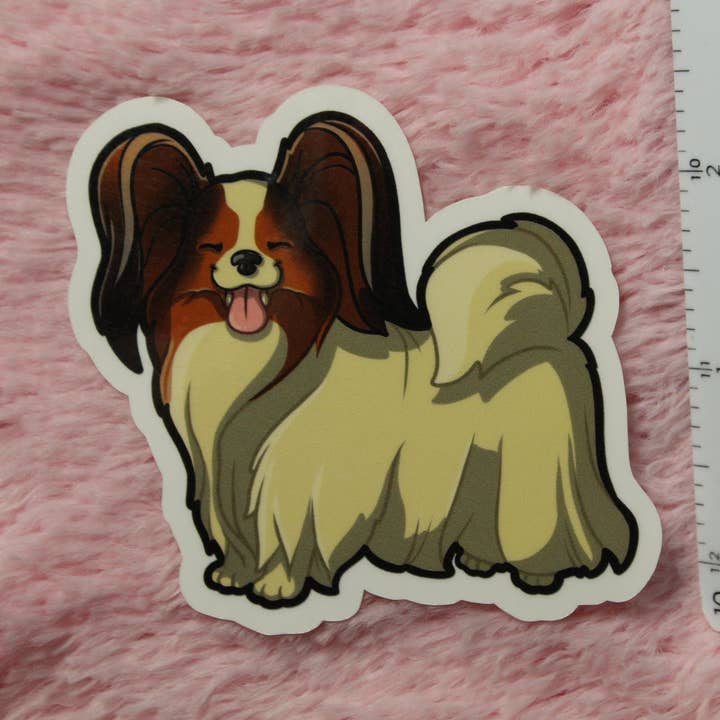 Papillon Sticker for wholesale by Mega Kawaii Cuties