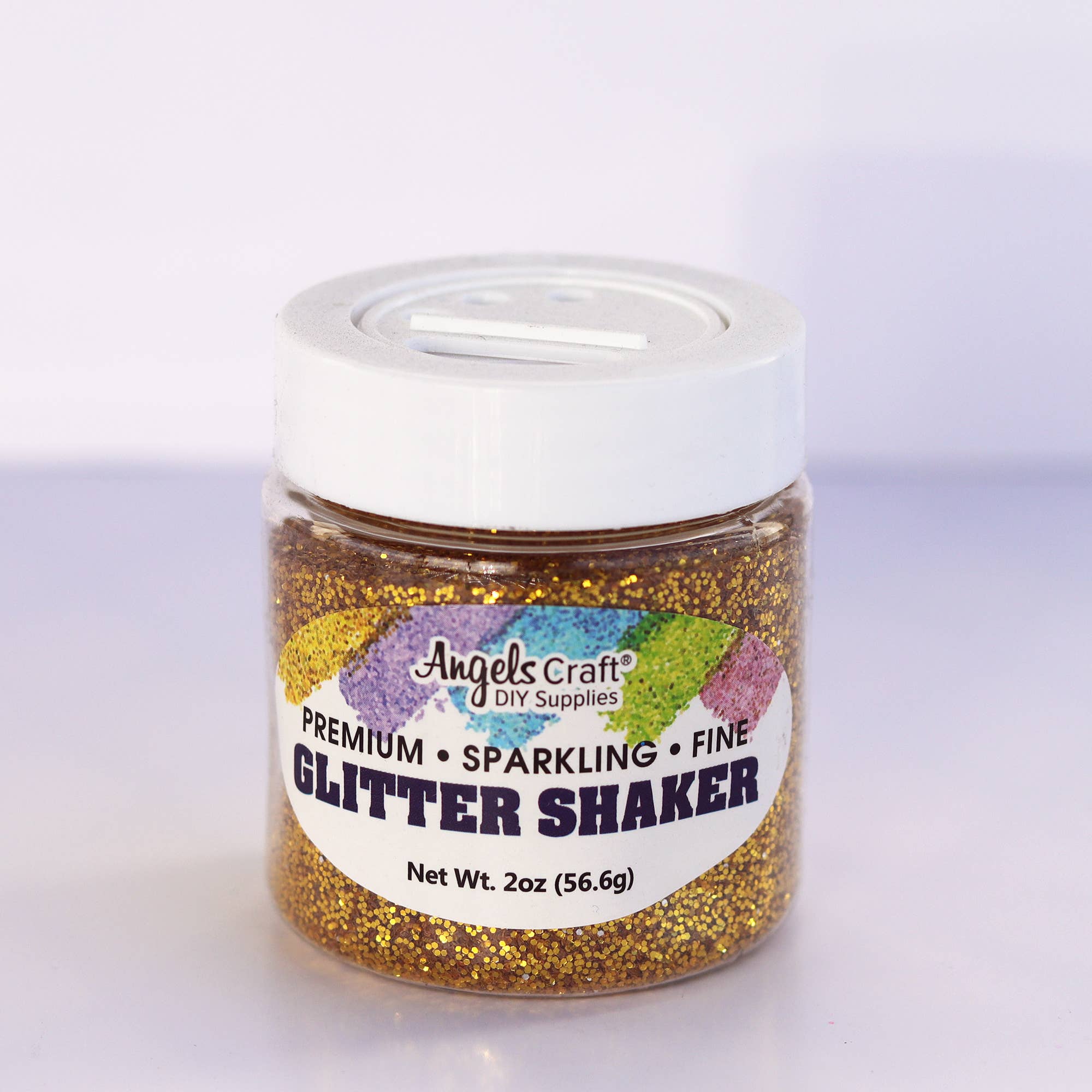 Angels Craft - Wholesale Glitter - Glitterschudders set van 12 stuks in 5 verschillende metallic kleuren7