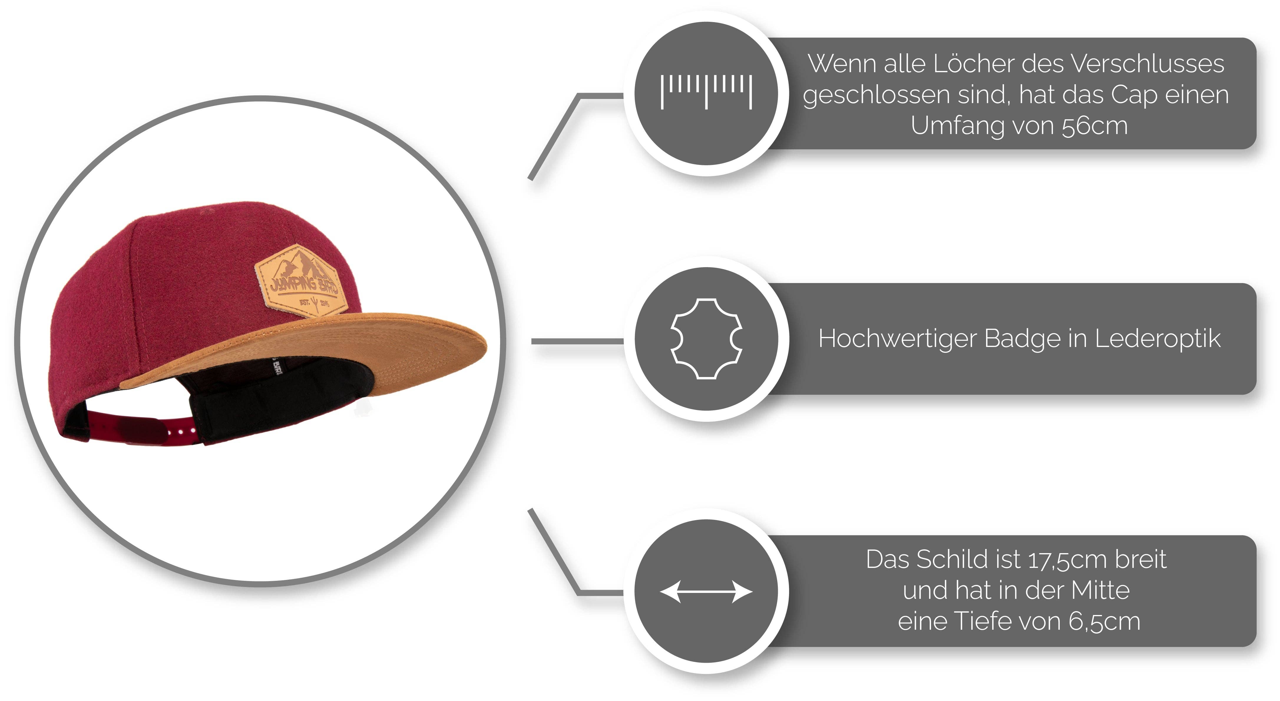 Jumping Bird – wholesale Keps med platt skärm – Herr – Mont-fortet5