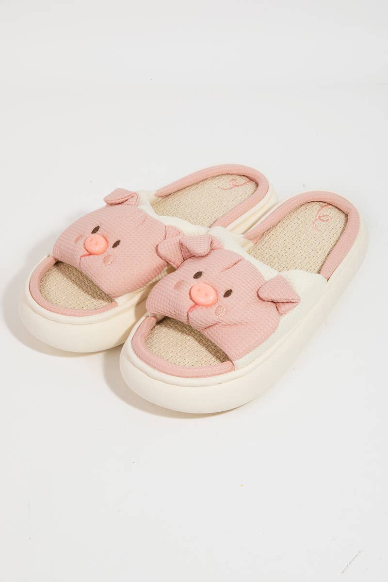 Collections by Fame Accessories – wholesale Tofflor - Dam – Söta grisskor2