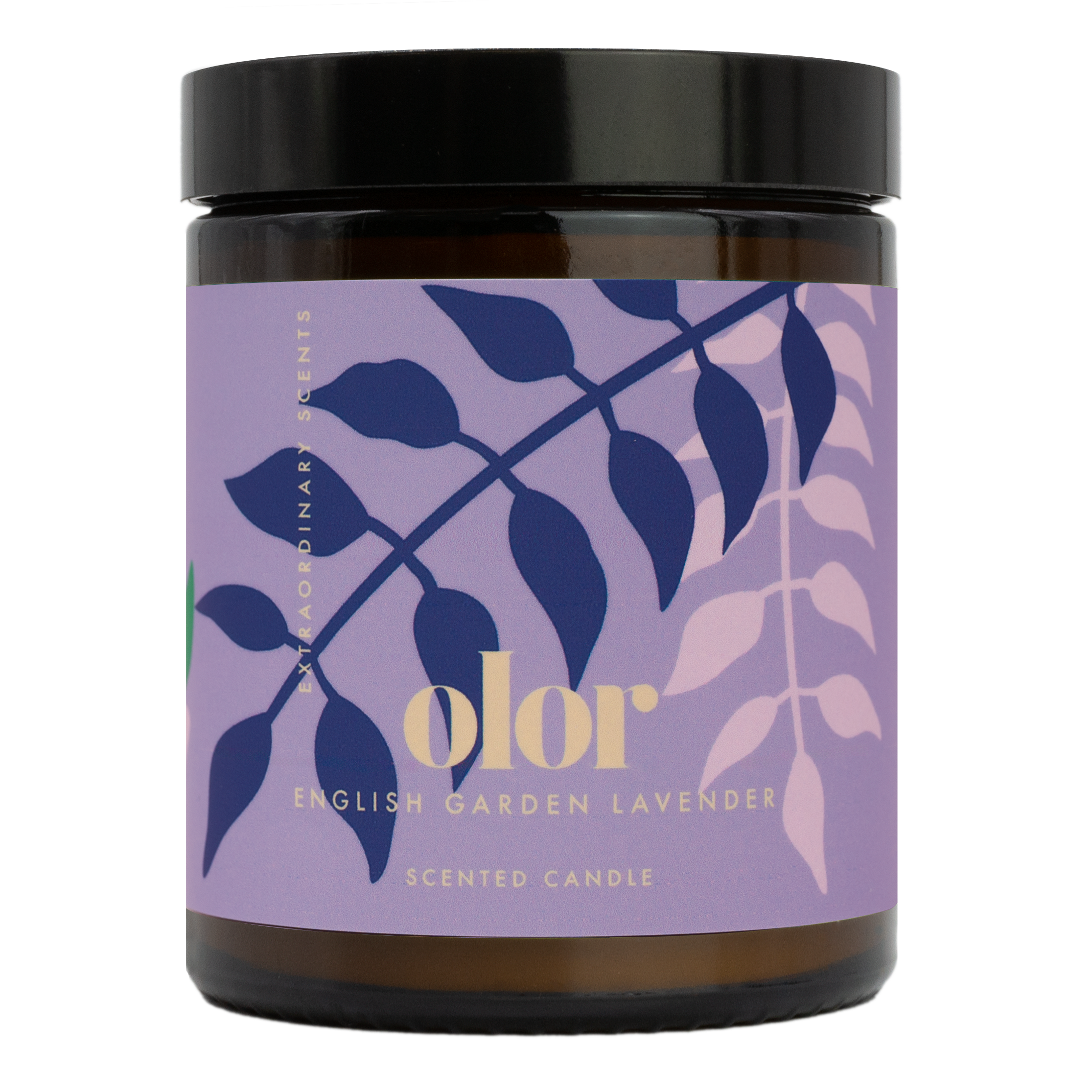 OLOR – wholesale Jar/filled candle – English Garden Lavender Jar Candle5