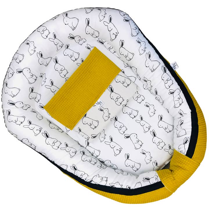 Coniglietti da poker per neonati; 70x40 con cerniera per la vendita all'ingrosso da parte di Mauties Mama