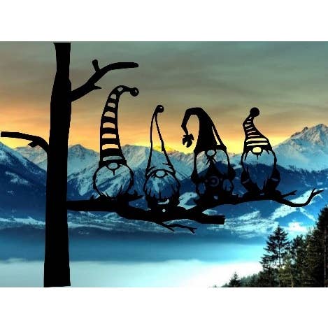 Gnomes 24X13 for wholesale by PDR Metal Art and Fab