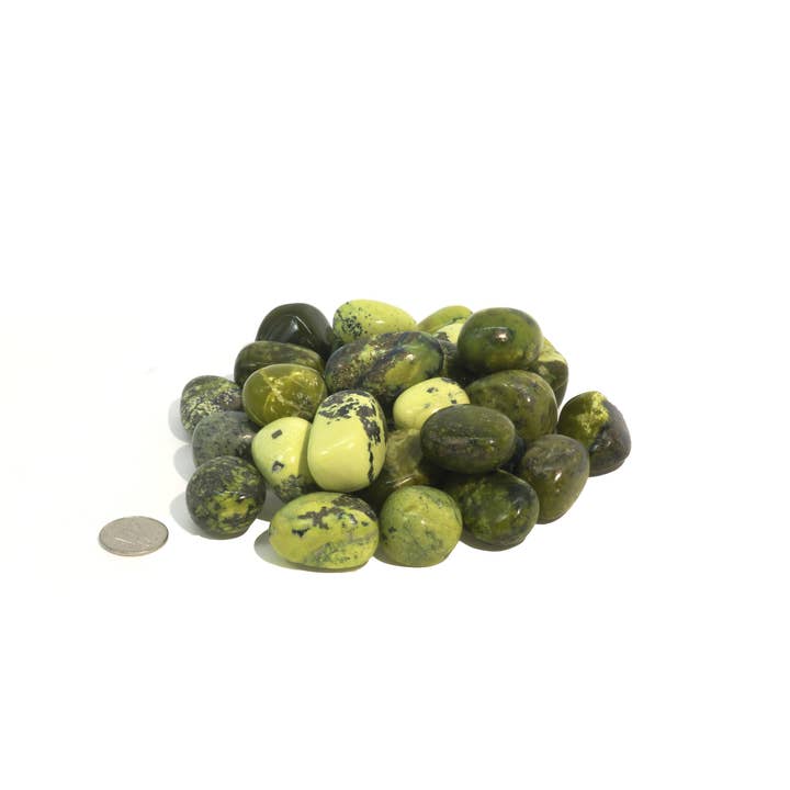 Stonebridge Imports - Wholesale Spiritual Stone/Crystal - Serpentine, Pyrite Tumbled Stones - Peru3