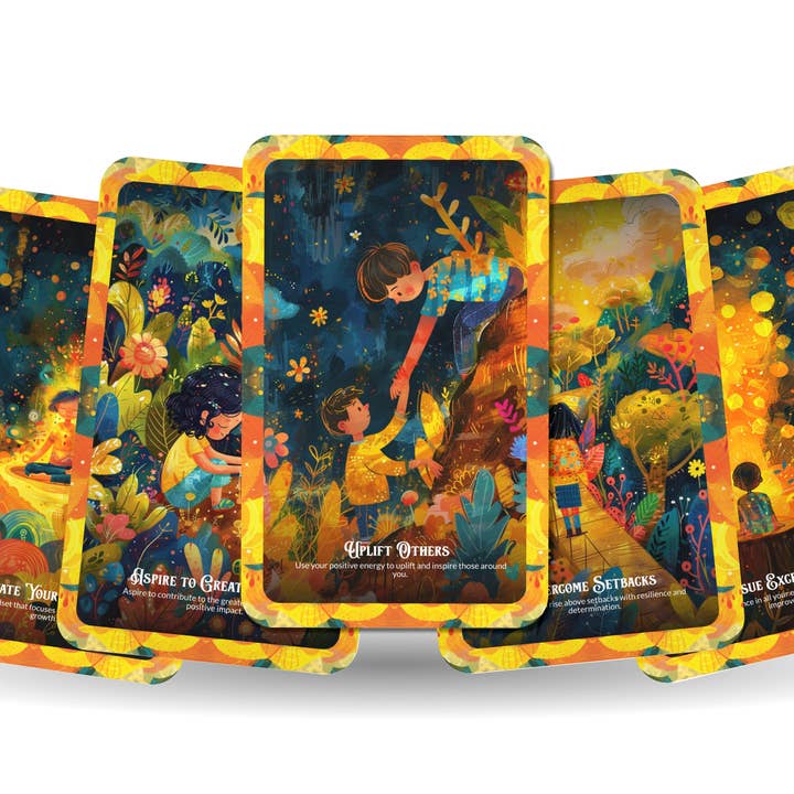 Ibiza Tarot USA - Vente Cartes de tarot - Higher Ground Oracle Cards - Un voyage spirituel unique - Inspiré des paroles - Cartes de pleine conscience6