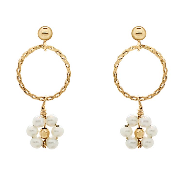 Delightful Daisy Earrings for wholesale by Anna Janelle Jewelry