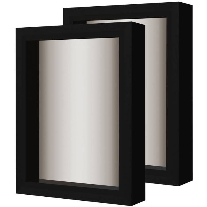 Americanflat Shadow Box Frame with Black Molding (2 Pack) for wholesale on Faire