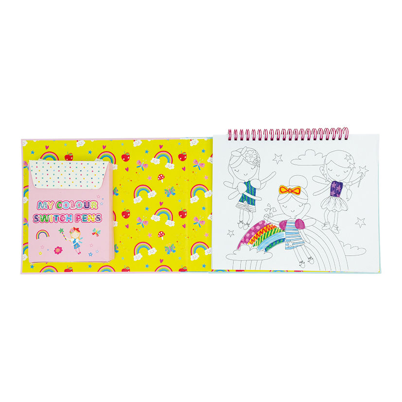 Floss and Rock - UK/EU – Engroshandel Malebog - Børn og baby – Regnbuefe Troldfarve Skift Magi2