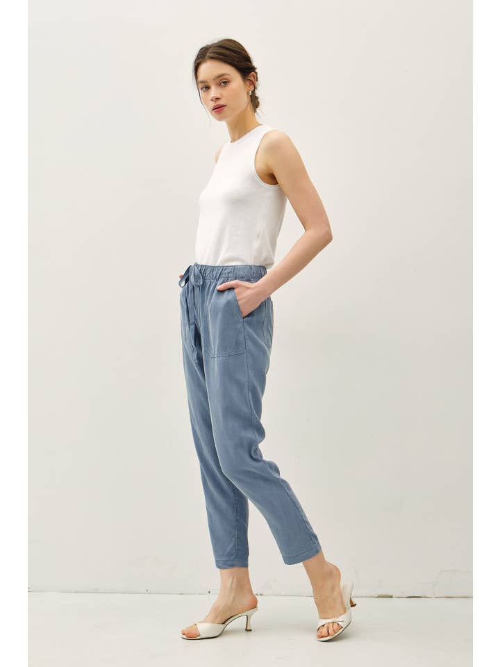 Be Cool - Wholesale Pants - Women's - TENCEL TAPERED PANTS