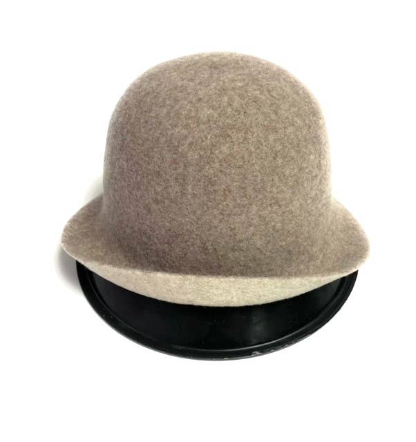 Shihreen Inc - Wholesale Cloche Hat - Women's - 21S-0564 Boiled Wool Flat Knit Reversible Cloche Hat3